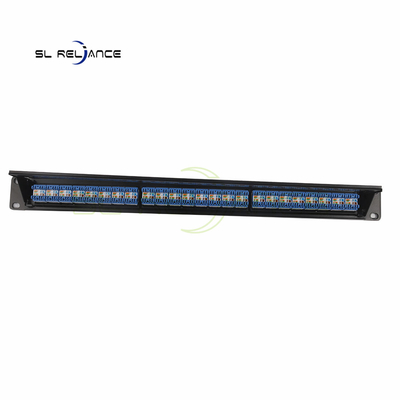 백 바가있는 1U UTP 24Port CAT6 키스톤 패치 패널 캐비닛